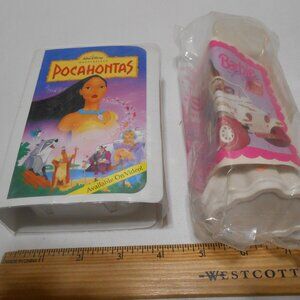 2 Vtg Sealed mini Dolls Walt Disney Pocahontas & McDonalds Romantic Bride Barbie